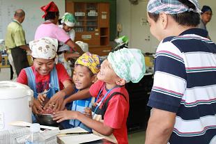 料理教室の様子