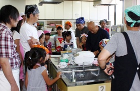 料理教室の様子