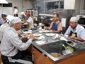料理教室の様子