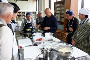 料理教室の様子
