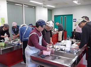料理教室の様子