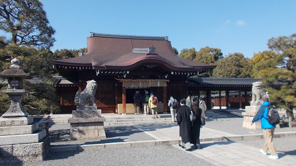 淀・城南宮本殿