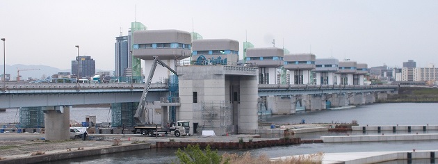 吹田浜屋敷&毛馬の閘門・淀川大堰