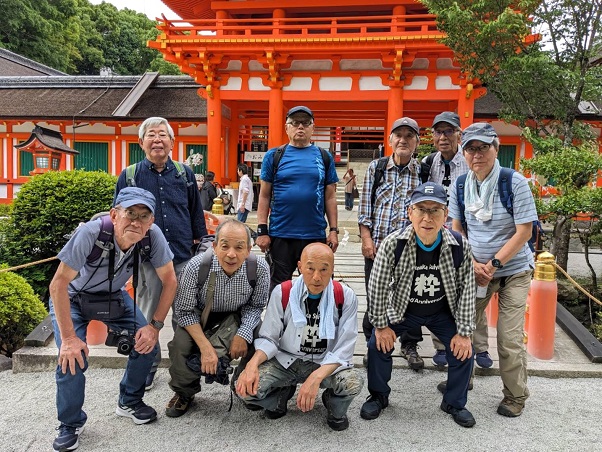 京都下鴨&上賀茂神社・上賀茂神社・片山橋・記念撮影