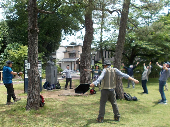 京都下鴨&上賀茂神社・鴨川公園ラジオ体操
