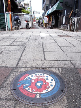 古市・道明寺古墳めぐり・関西万博マンホール