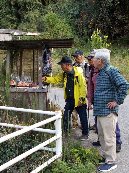 山の辺の道・無人販売所