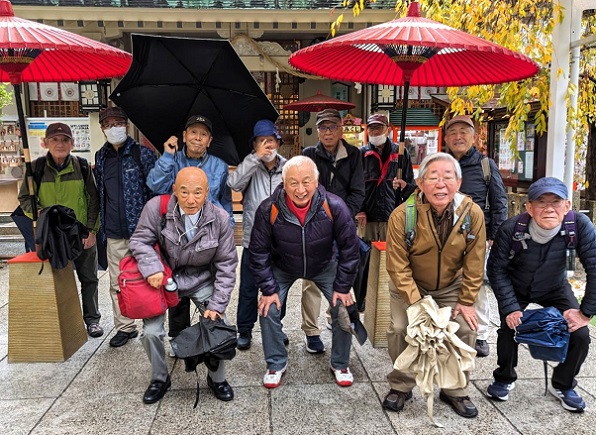 御堂筋ウォーク・お初天神 露 天神社