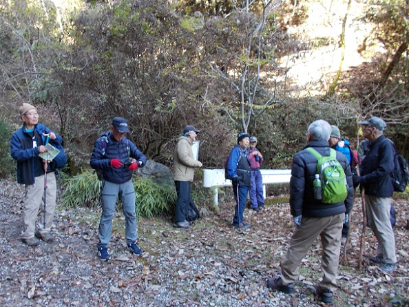 箕面山麓ハイキング・B29・G7地点