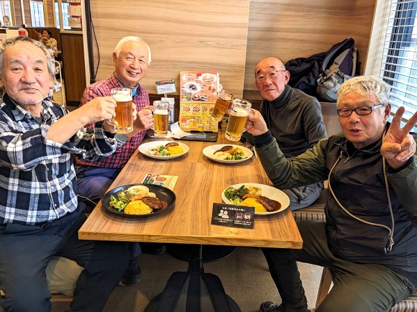 箕面山麓ハイキング・ガスト・忘年会