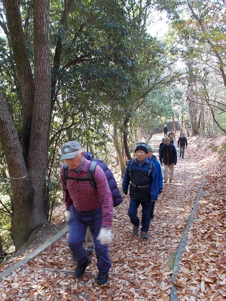 箕面山麓ハイキング・西江寺裏