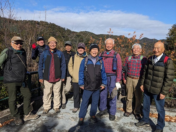 箕面山麓ハイキング・聖天展望台