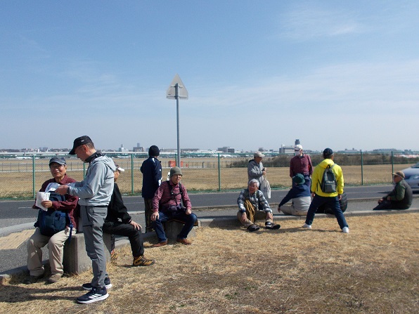 大阪空港ぐるり1周・大阪空港裏側から一望・休憩