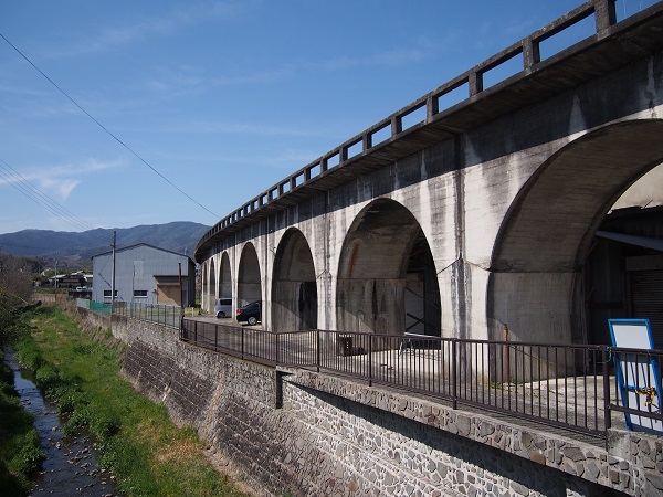 五條新町散策・五新鉄道コンクリート橋梁