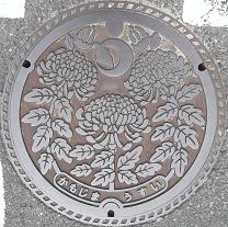 鴨島町マンホール