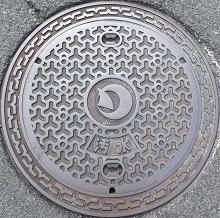 鴨島町マンホール