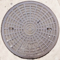 神戸市CATVマンホール