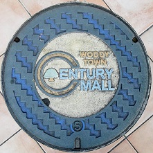 三田市ウッデイタウンマンホール