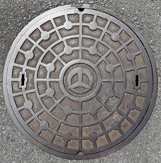 湯浅町マンホール