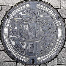 王寺町マンホール