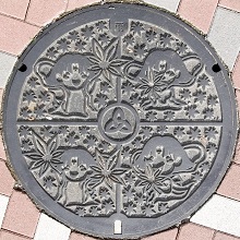 三郷町マンホール