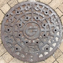 旧西枇杷島町マンホール