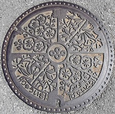 大阪府流域下水道マンホール