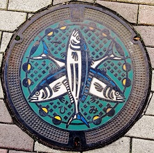 氷見市マンホール