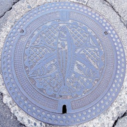 氷見市マンホール
