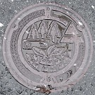 智頭町マンホール