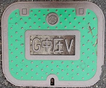 松江市ガスマンホール