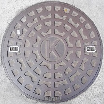 港区マンホール