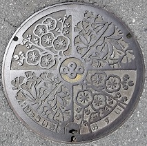 大阪府流域下水道マンホール