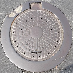 玉湯町マンホール