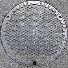 湯河原町マンホール