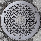 湯河原町マンホール
