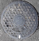 湯河原町マンホール