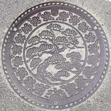 斑鳩町マンホール