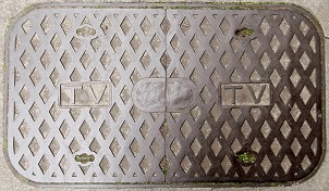 神戸市TVマンホール