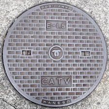 神戸市CATVマンホール