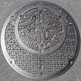 倉敷市マンホール