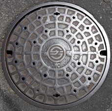 倉敷市マンホール