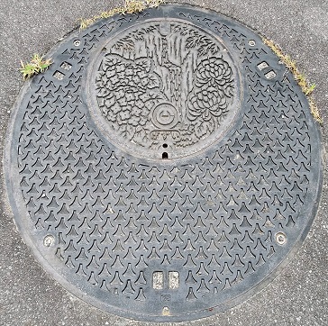 東伯町マンホール