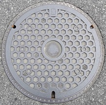 東伯町マンホール