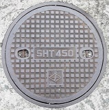 東伯町マンホール