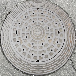 寄居町マンホール