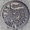 斑鳩町マンホール