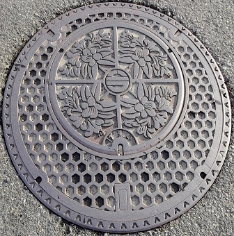 今庄町マンホール