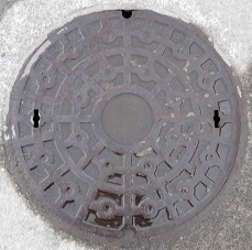 今庄町マンホール