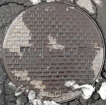 今庄町マンホール